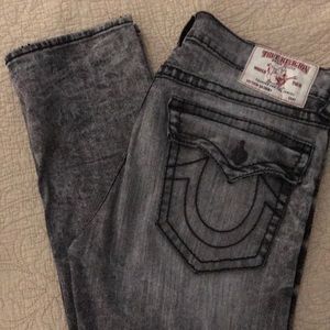 True Religion men skinny jeans. Size 36.